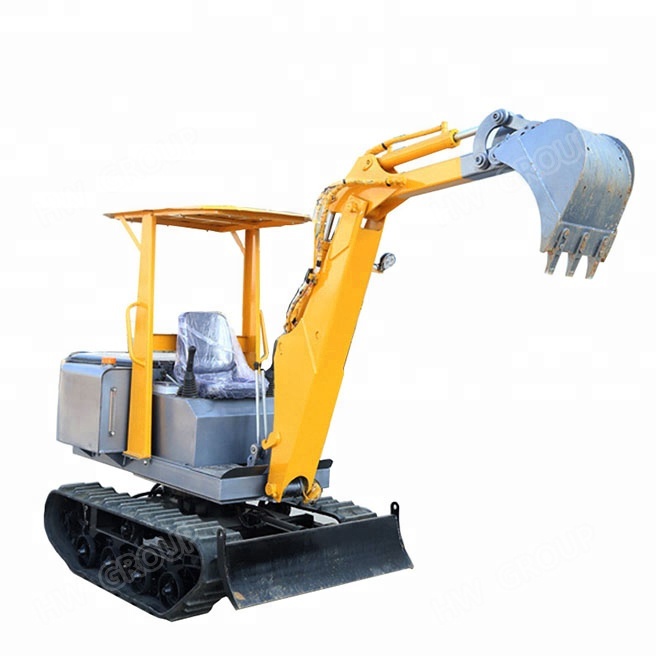Smallest mini wheel excavator factory price