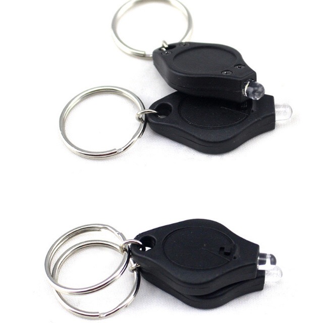 Mini LED Key Ring Flashlight  Key Chain for  Promotion Gift