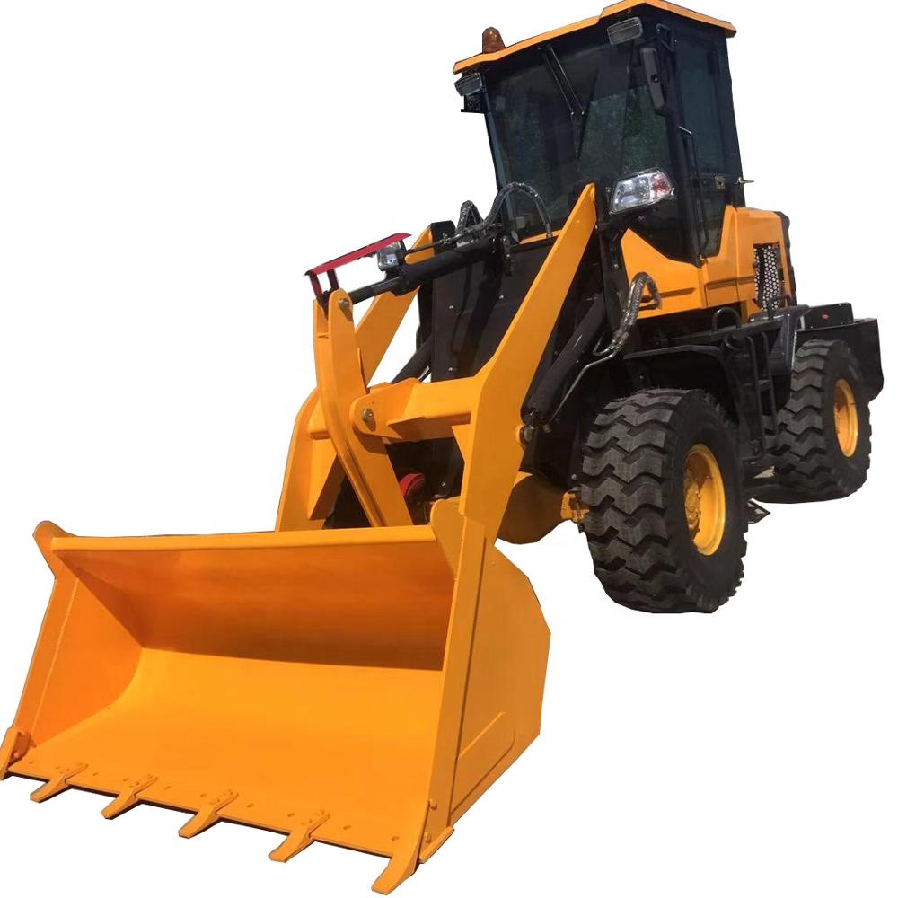 Construction machinery small 08 wheel loading machine