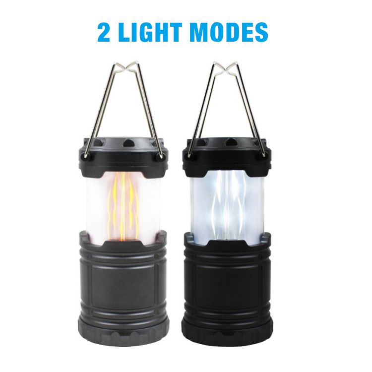 3AAA battery powered Flickering Flame Torch light Outdoor LED Lantern Flame Camping Lantern