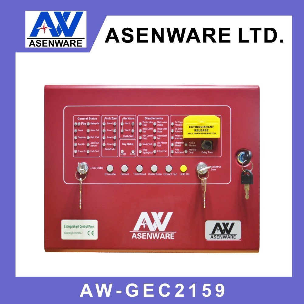 Hot new products Gas Extinguisher Fire Alarm Control Panel for FM200 Equipment System