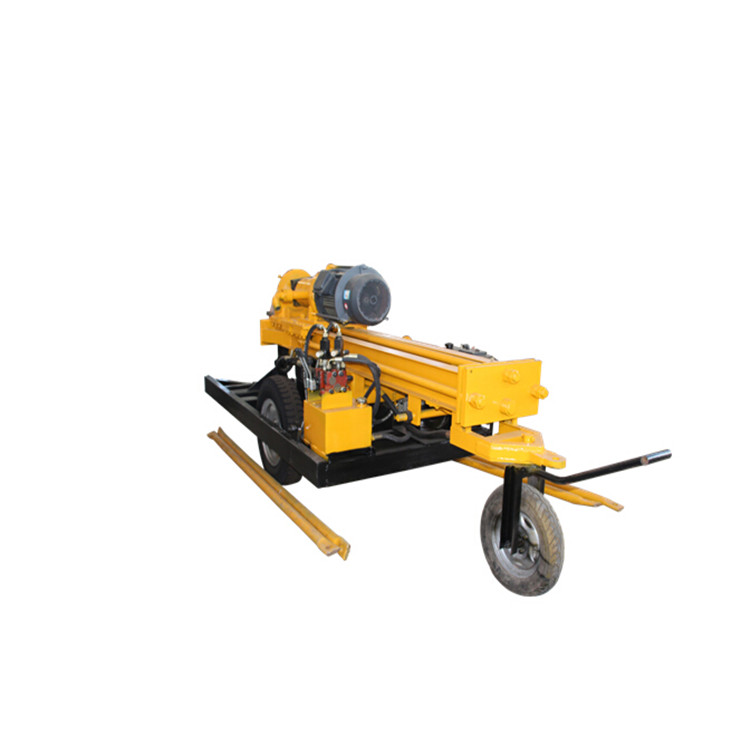 electric type small rock drilling rig/pneumatic down the hole hammer drill