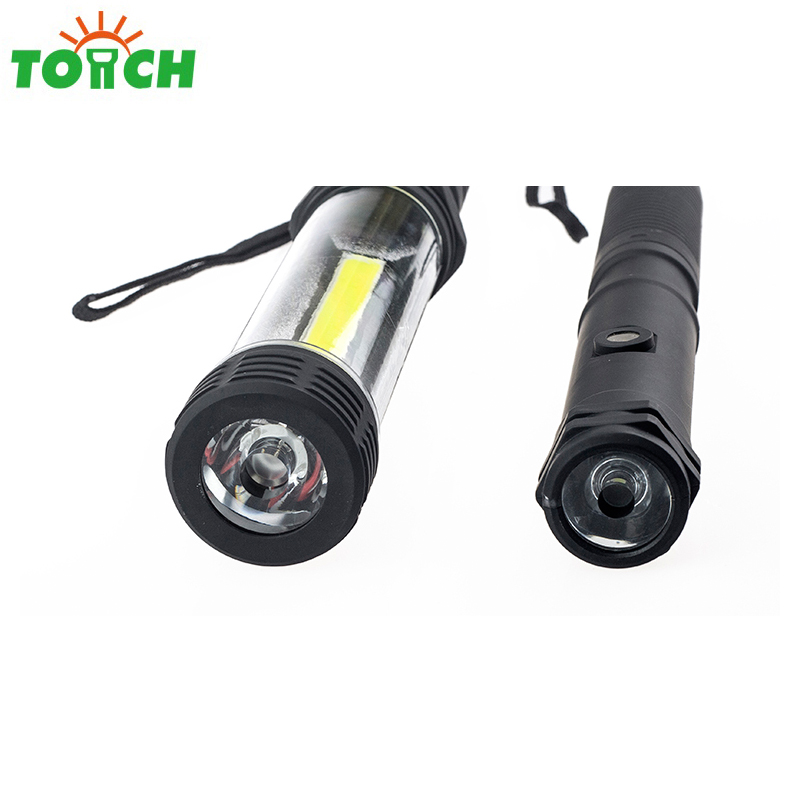 COB portable led hand torch magnetic work light for reading camping working