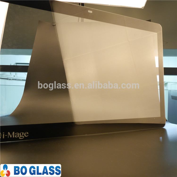 tempered touch switch glass panel with silk screen printing