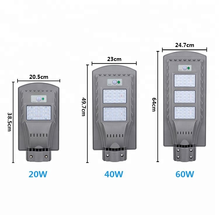 Grey Led Streetlight Housing Lamp Fixture