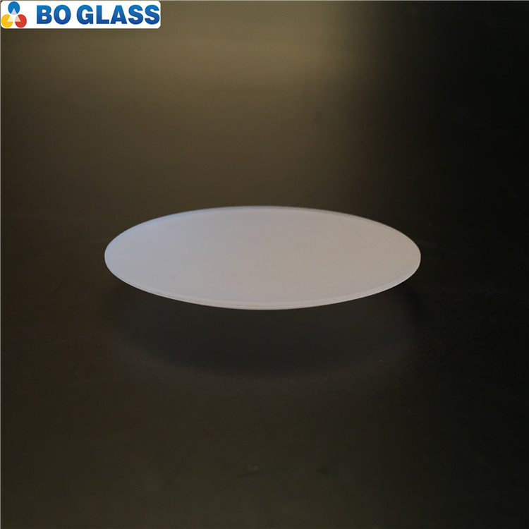 D80mm pressed borosilicate plano convex aspherical glass lens for lighting