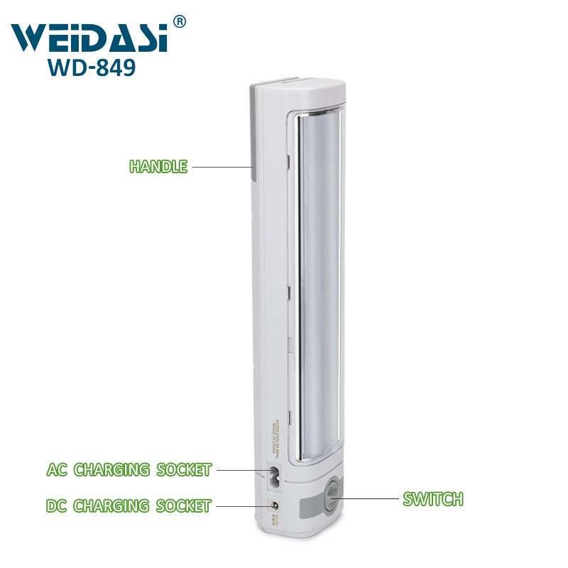 high quality rechargeable lamparas light led emergency lighting lamp