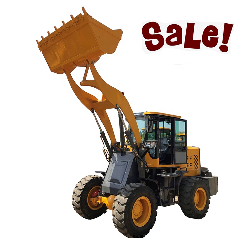 4 wheel drive tractor with front mini end loader 800 kg