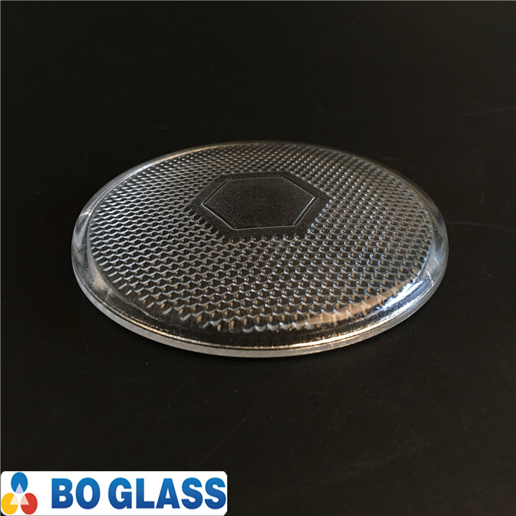 High quality transparent glass lighting cover