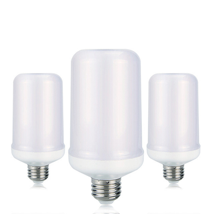 Hot sale LED flame light bulbs flickering Emulation fire effect warm light and LED light source