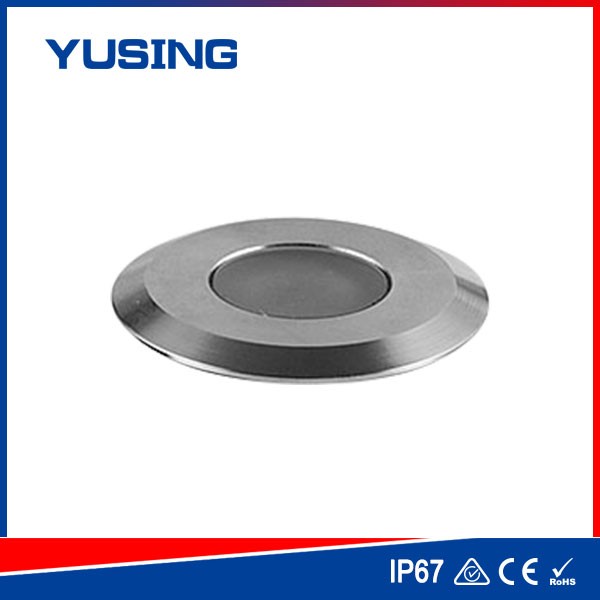 CE Rohs Stainless Steel Lamp Body 1W IP67 LED Underground Lamp