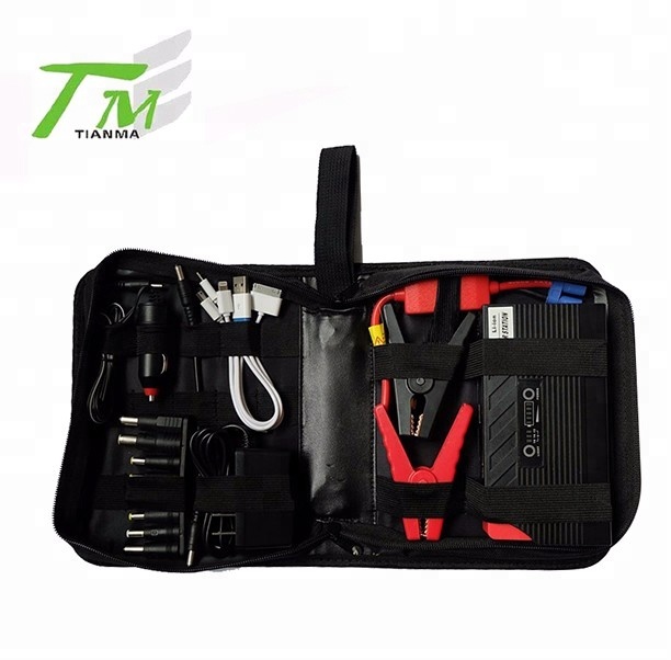 Portable car jump start 12V auto lithium battery booster power station