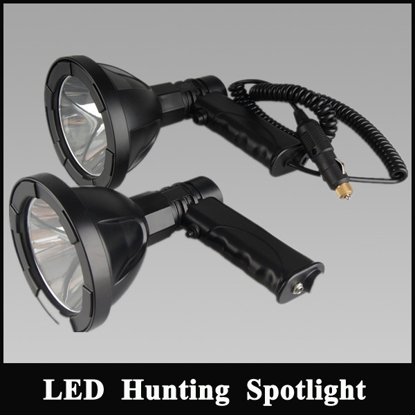 cree led hand held rechargeable spotlight 300m shooting lamp
