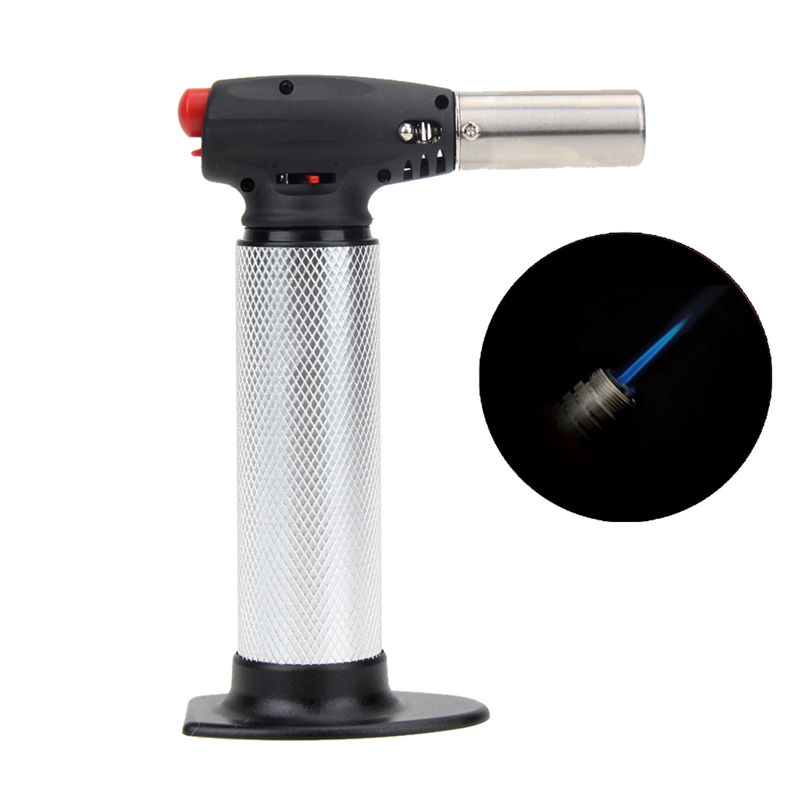 Latest Butane Gas Micro Jet Blow Torch Lighter Welding Burning Iron Heating Soldering Brazing Refillable Tool