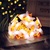 30 LED Lotus Flower solar powered Lighting Lamps Solar String Lights