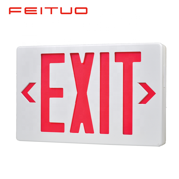 China good quality durable usa emergency exit sign