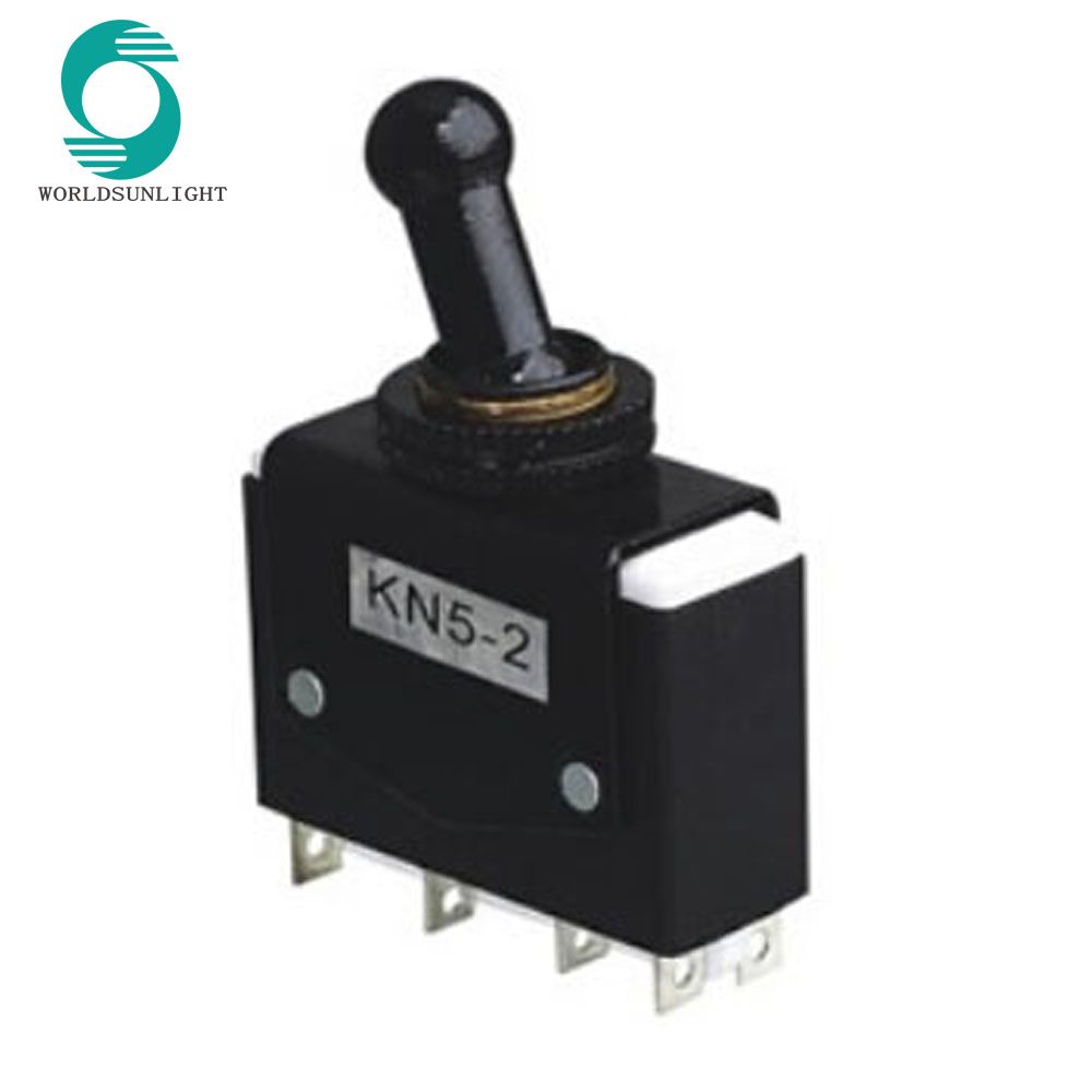 KN5-1/KN5-2/KN5-4 ON-OFF 10 amp PIN 4PST toggle switch