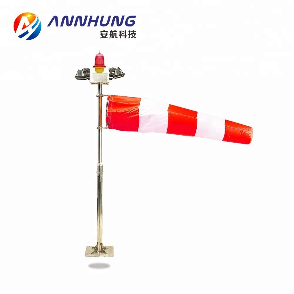 AH-HP/W-1 Wind Cone for Indicating Final Approach and Taking Off Wind Direction with White & Red wind sock