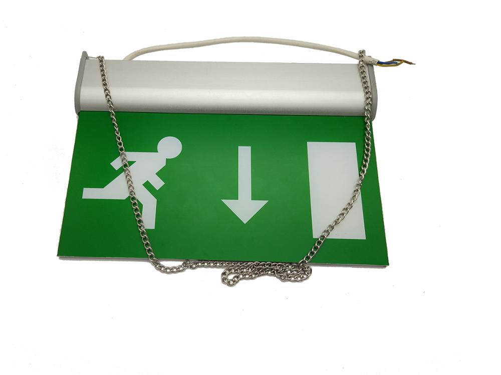 Double-side LED Rechargeable Emergency Exit Sign Light