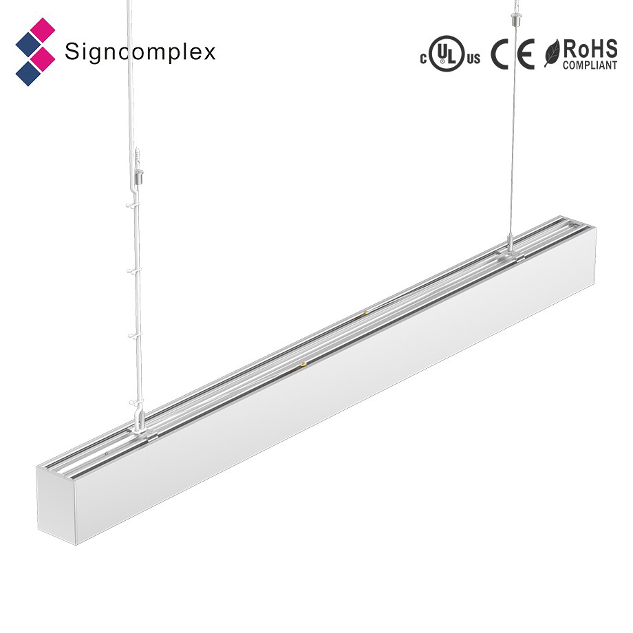 30w 40w 50w 80w LED linear light for healthcare facility food processing facility retail and parking