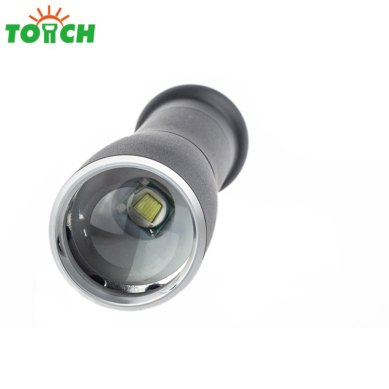 led rechargeable zoomable led hand lantern long distance led flashlight for fishing