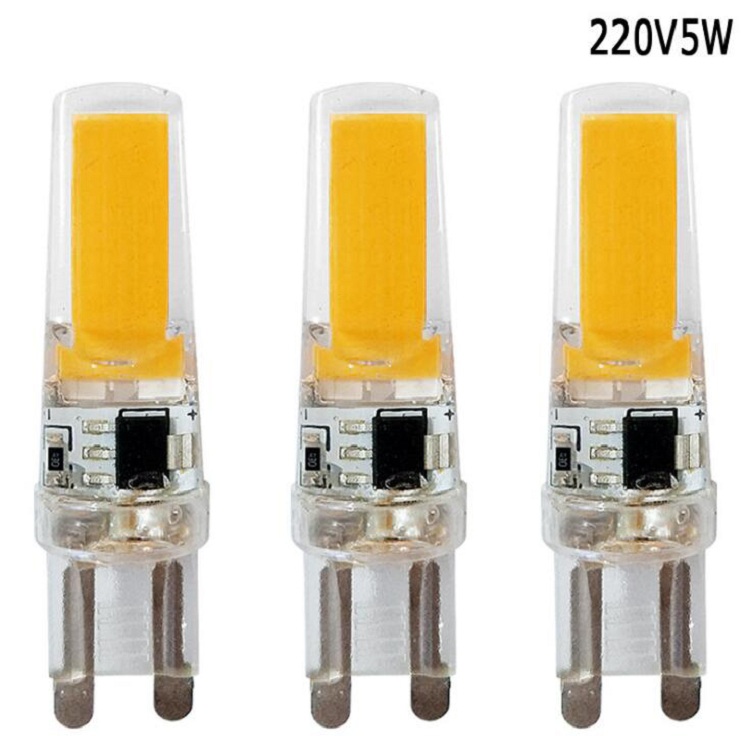 Crystal Lighting Highlighting Light Source AC 220V 5W G9 LED COB Lamp Bulb