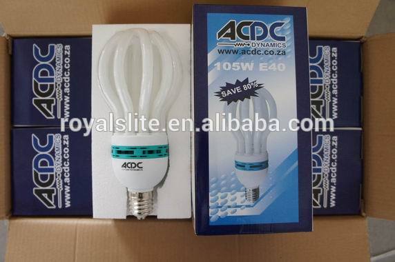 E27/B22 45w-105w Lotus Energy Saving Lamp