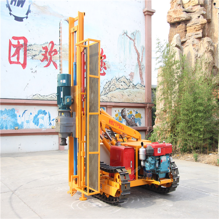 crawler DTH drilling rig ,Hydraulic Crawler Anchoring Drilling Rig