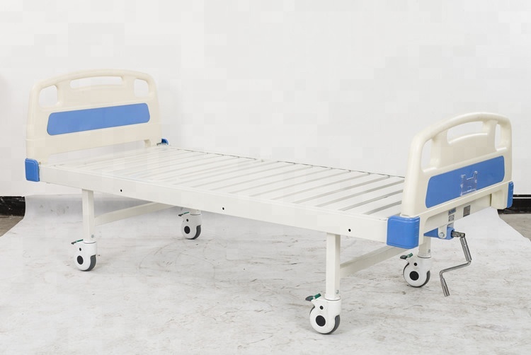 Stainless steel one  crank or single crank manual hospital bed