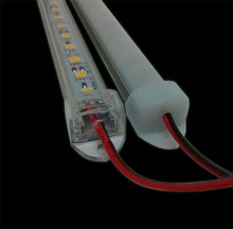 LED Rigid Bar Strip Light Hard Lamp SMD 5050 50CM 36leds/m 12V DC with Cover