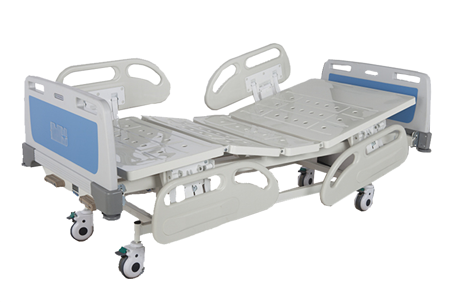 Hospitals equipment hospital beds Double cranks angle adjustable bed