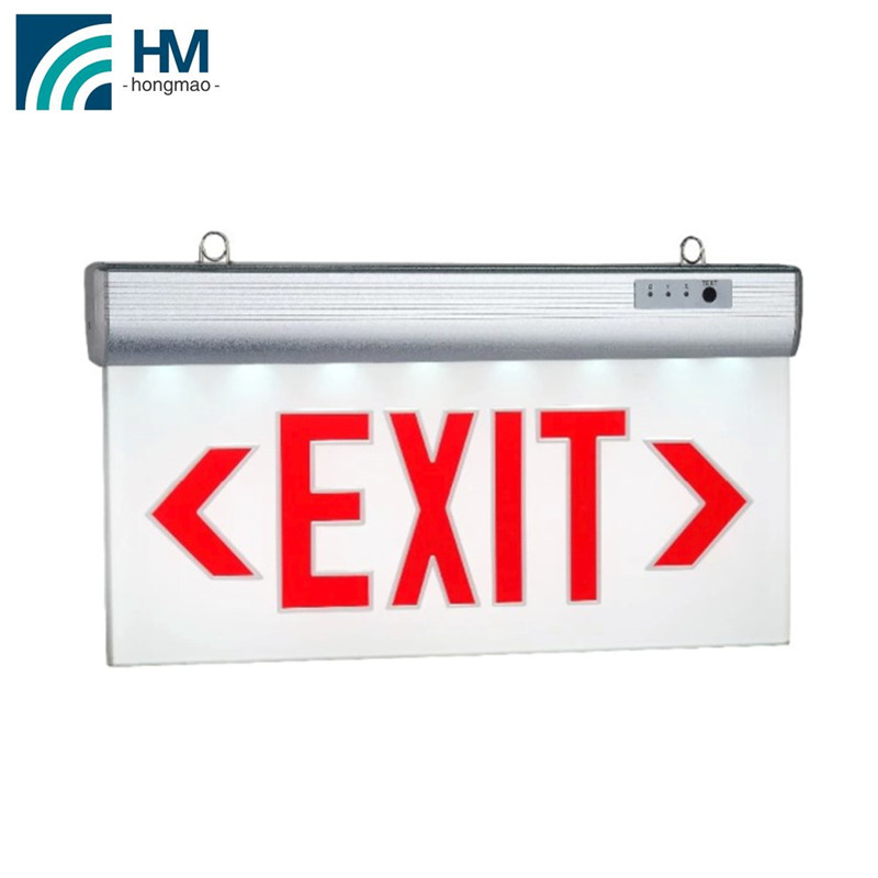 HONGMAO SL-HYJGP-1 rechargeable emergency acrylic exit sign