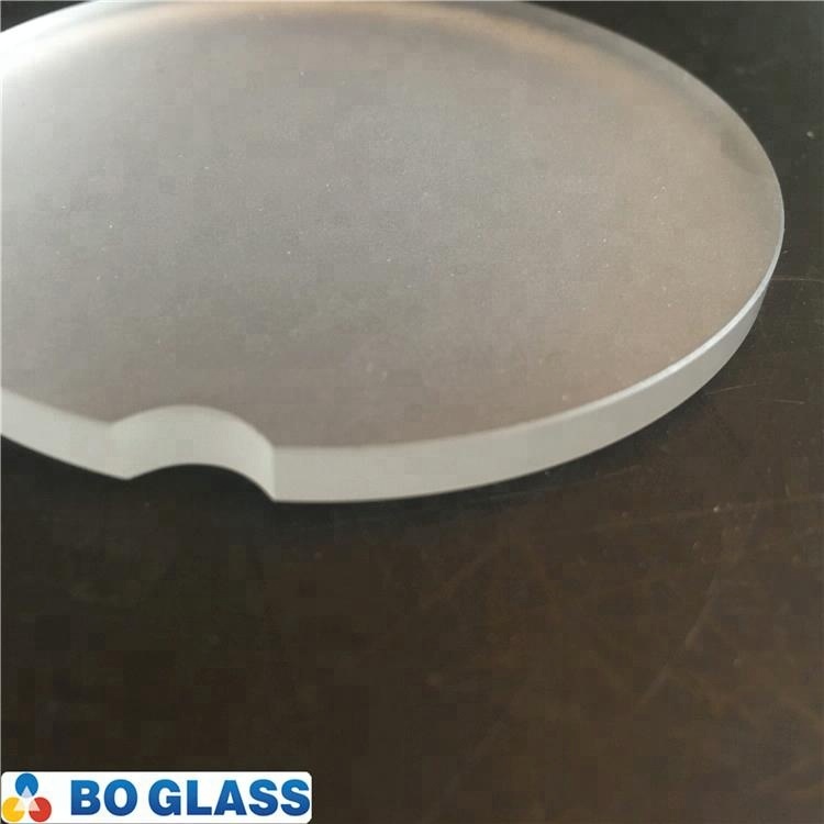 borosilicate glass panel for flash lamp shade