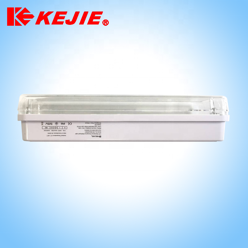 KE108 IP65 3W 3h maintained automatic rechargeable led emergency light