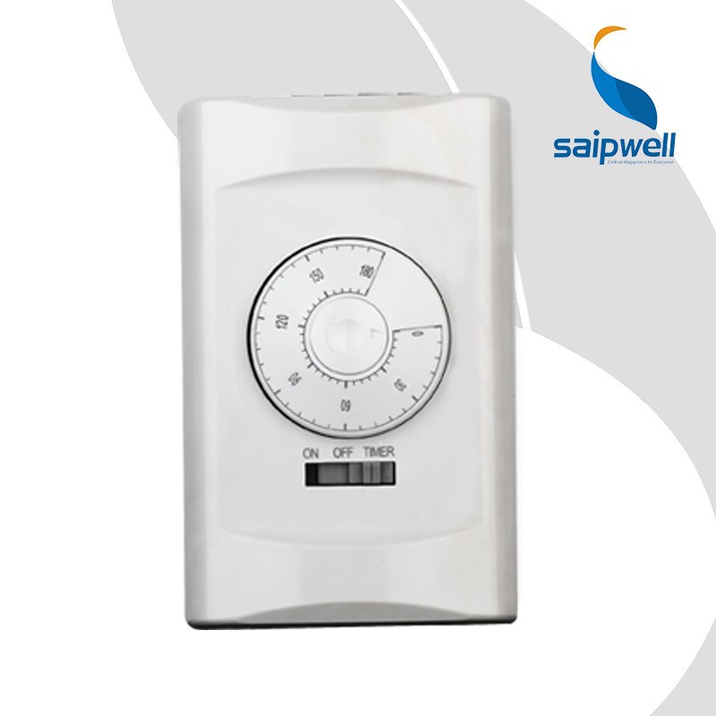 SAIP/SAIPWELL 3 Hour Countdown Mechanical In-wall Timer