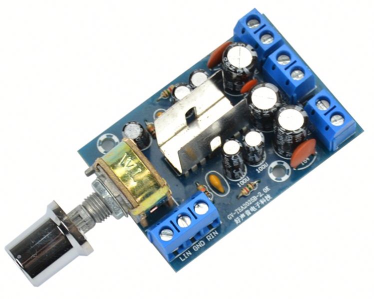 Mini Audio Amplifier Board 3W+3W TEA2025B 2.0 Stereo Dual Channel Amplificador For PC Speaker