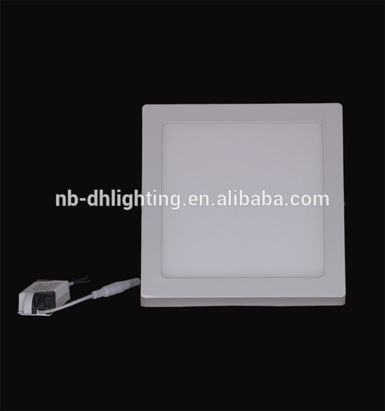 New Arrivals 2017 IP44 SMD LED Surface Mounted Panel lights in square