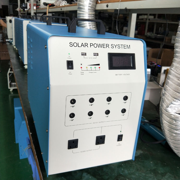 Off grid inverter solar generator system 250W