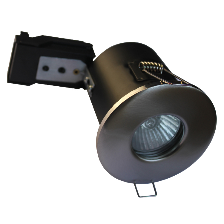 IP65 waterproof die-casting 90min. rated gu10 shower fire rated downlights