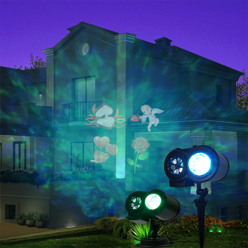 Excellent quality exterior projectors led door projector led logo lights decorative projector