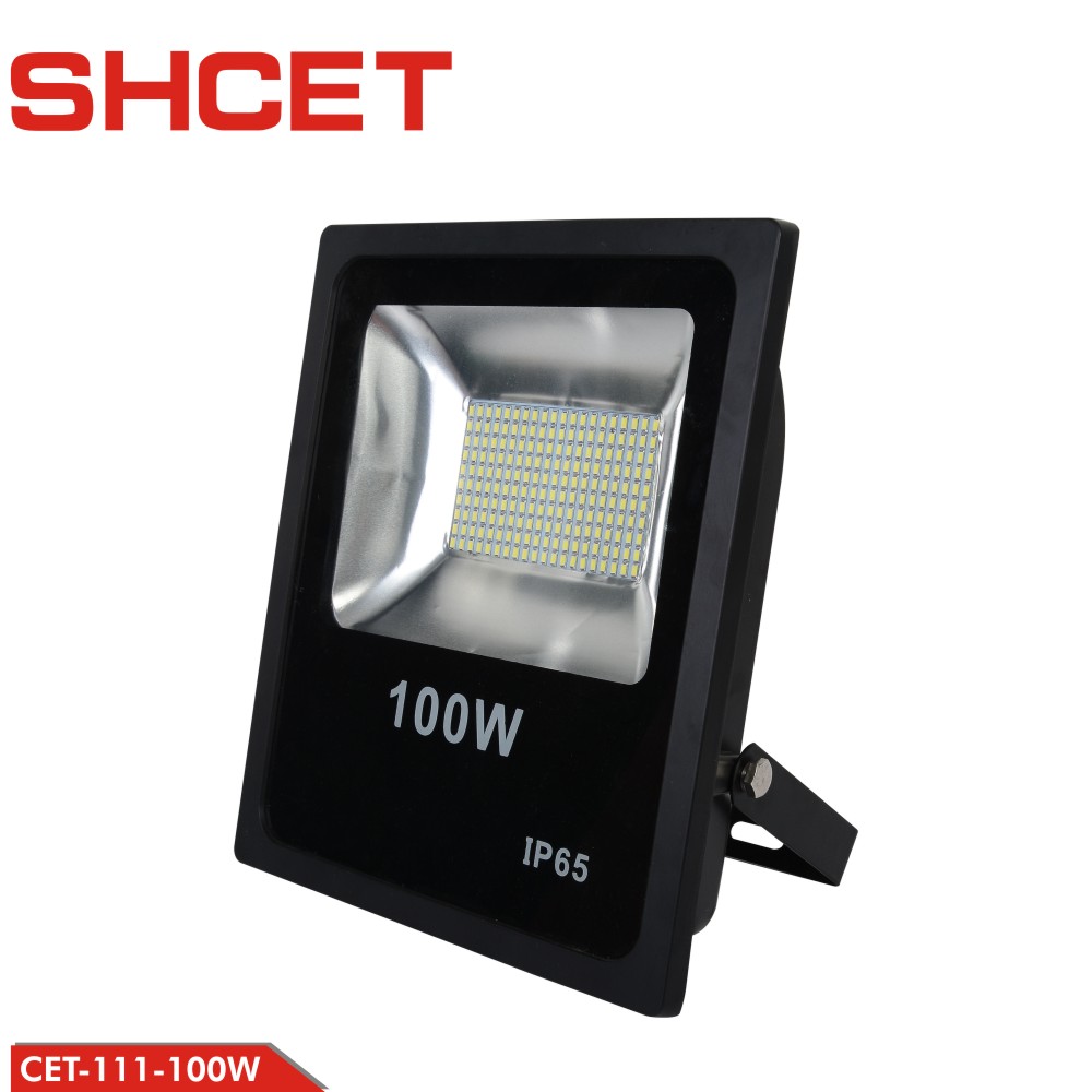 CET-111 SMD ip66 12000lms outdoor led flood light slim 100w