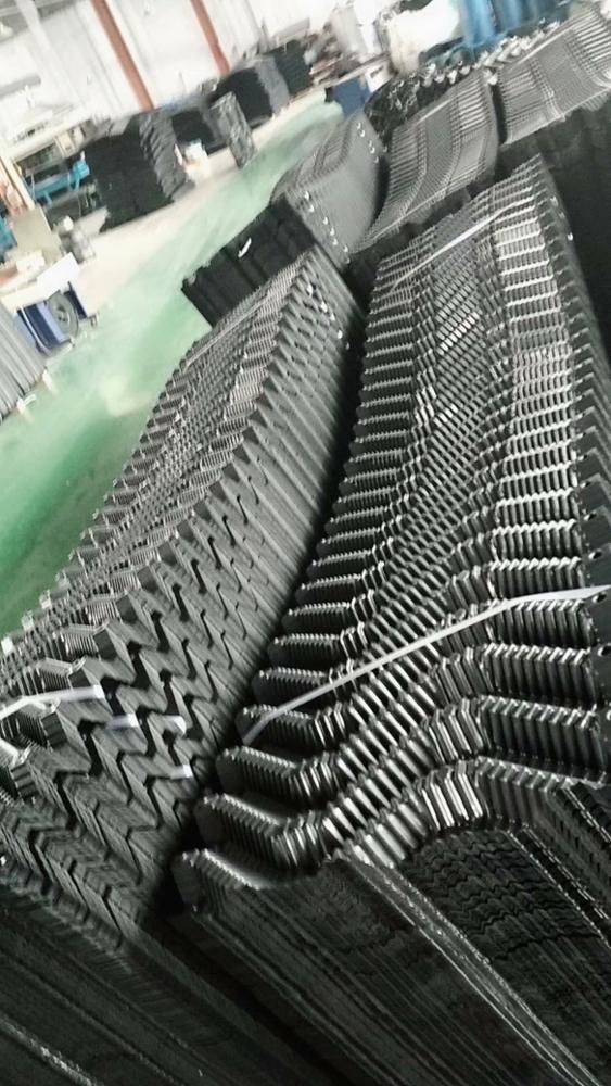 PVC materials S wave cooling tower fill cooling tower filling material