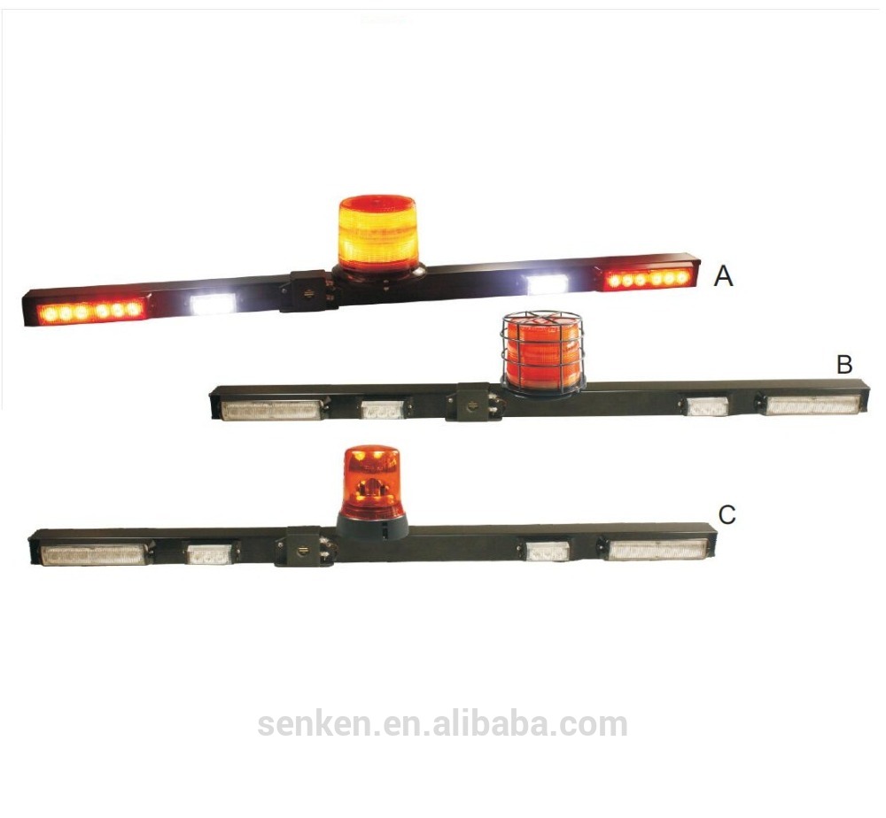 10-30V slim amber LED emergency lightbar for truck