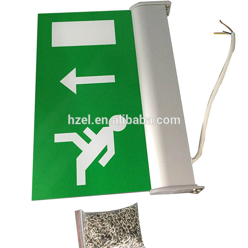 Hanging/Wall Mount Led Two-Side Emergency Exit Sign