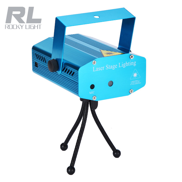 Mini Auto Flash Led Stage Lights professional equipment dj star light 2 holes Rg laser stage lighting