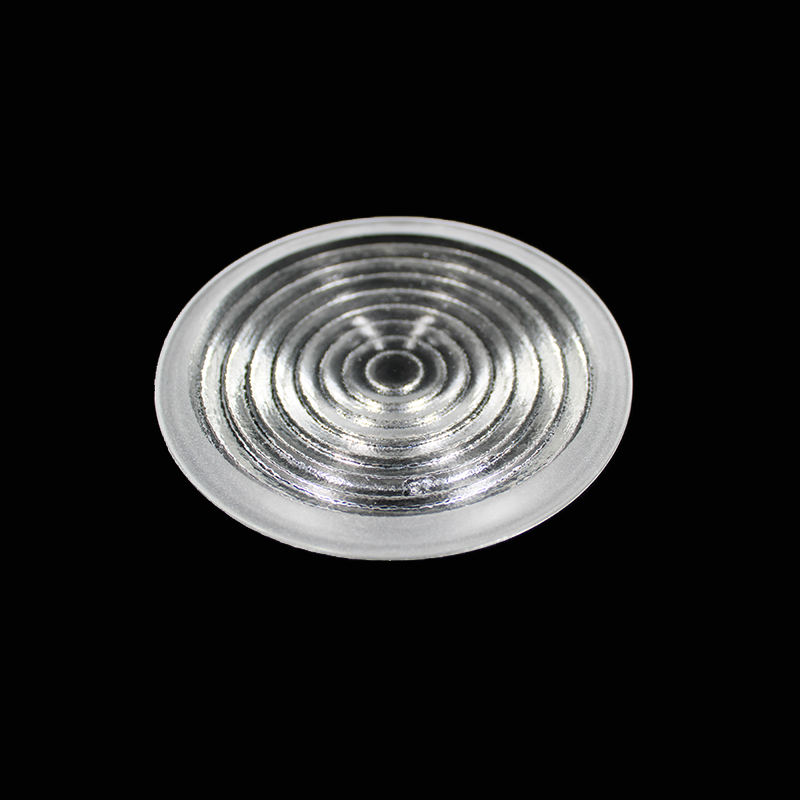 Diameter 107 pressed borosilicate glass fresnel lens for stage lighting