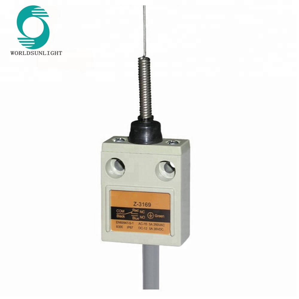 EN60947-5-1 250VAC 5A z-3 series types of electrical waterproof limit switches