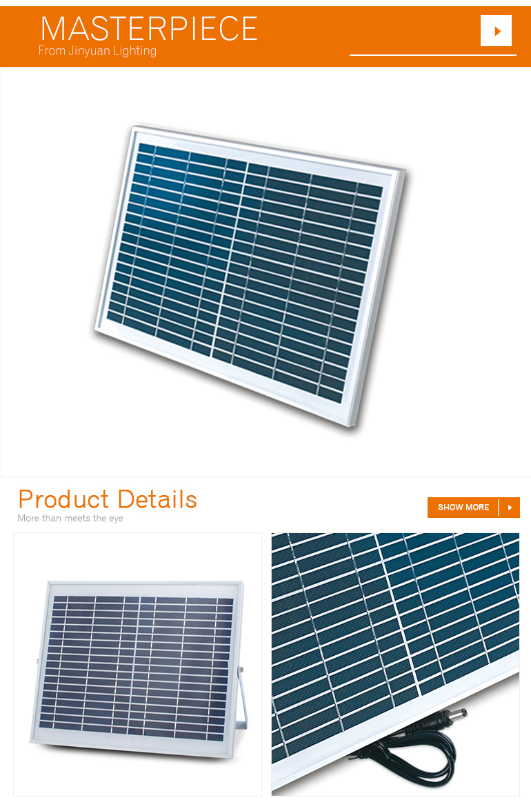 high efficiency durable 36 cells 10w solar panel portable for oem custom