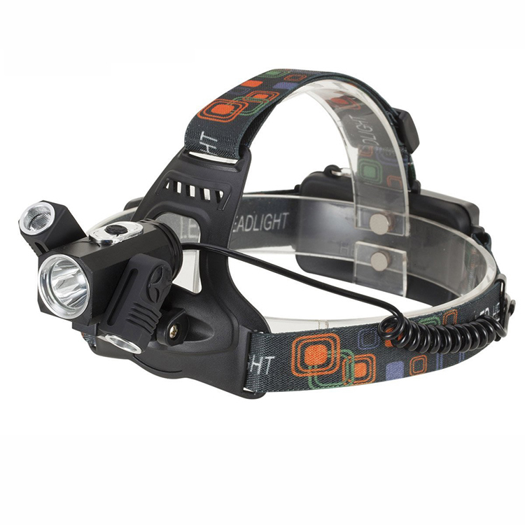 High power rechargeable led headlamp 18650 headlights 3 linternas