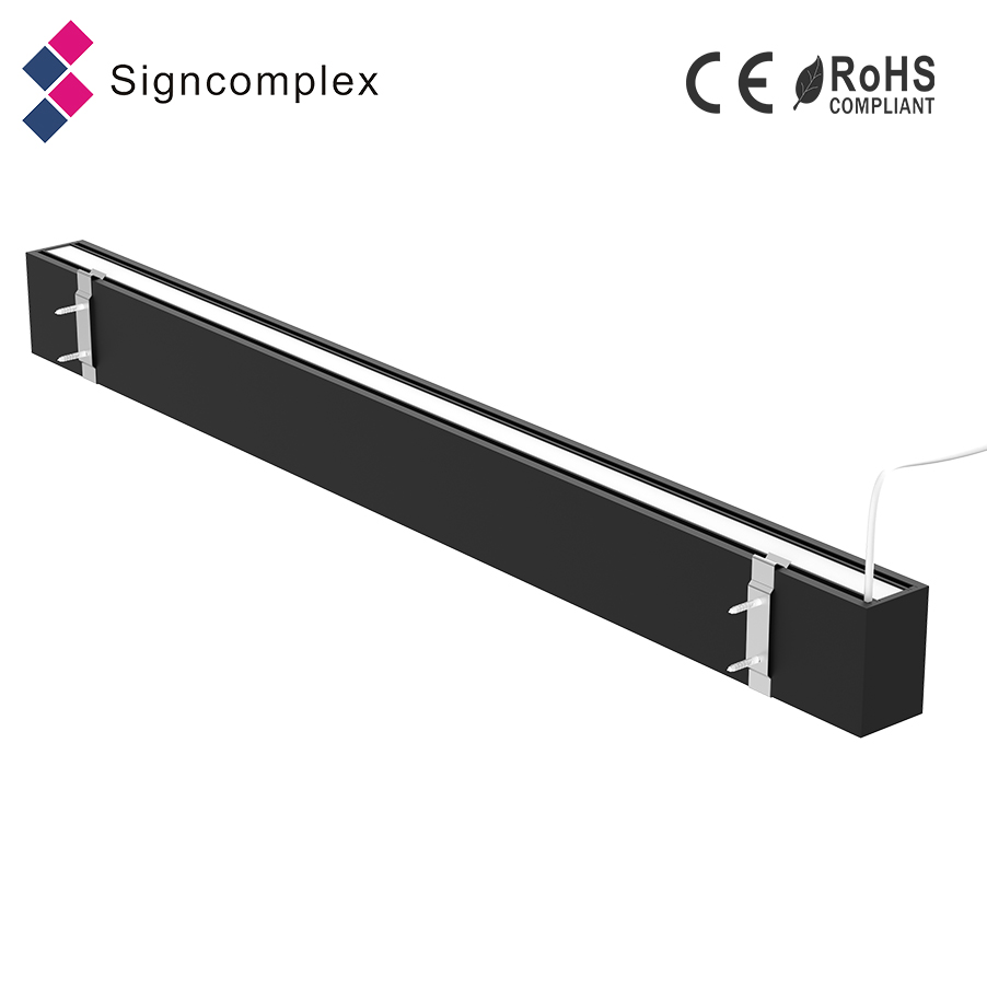 Continuous run ceiling lamps, modern LED linear lamps